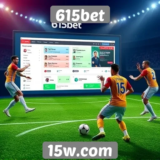 Impacto das apostas ao vivo na popularidade do 615bet