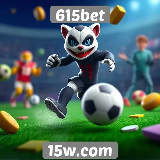 Variedade de jogos disponíveis na 615bet